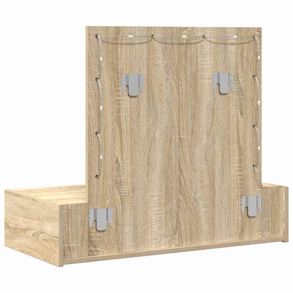Klædeskab Brun 83 x 40 x 70 cm Konstrueret træ