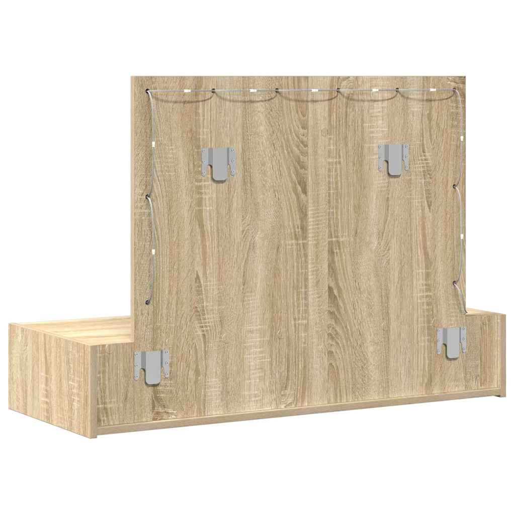 Klædeskab Brun 100 x 40 x 70 cm Konstrueret træ