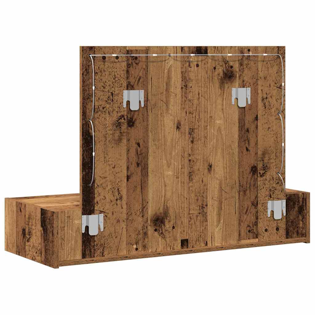 Klædeskab Brun 100 x 40 x 70 cm Konstrueret træ