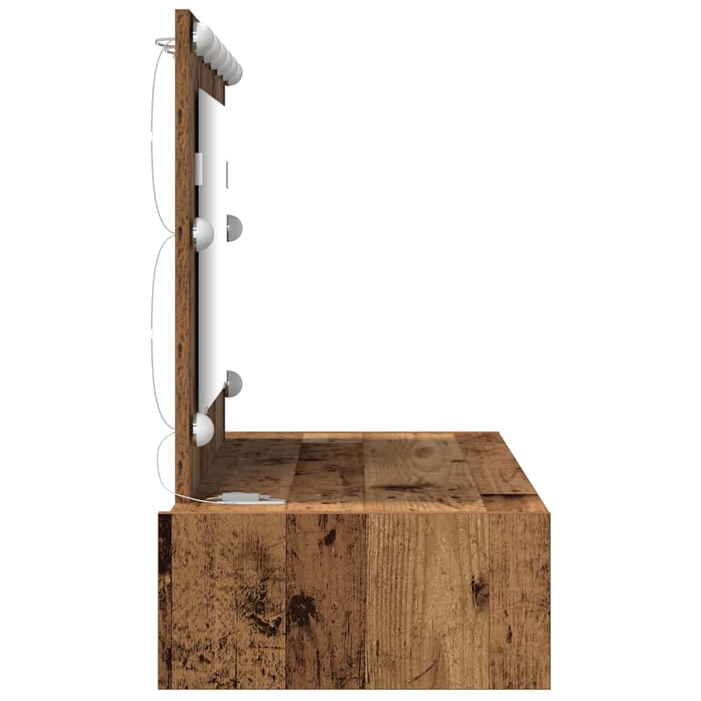 Klædeskab Brun 100 x 40 x 70 cm Konstrueret træ