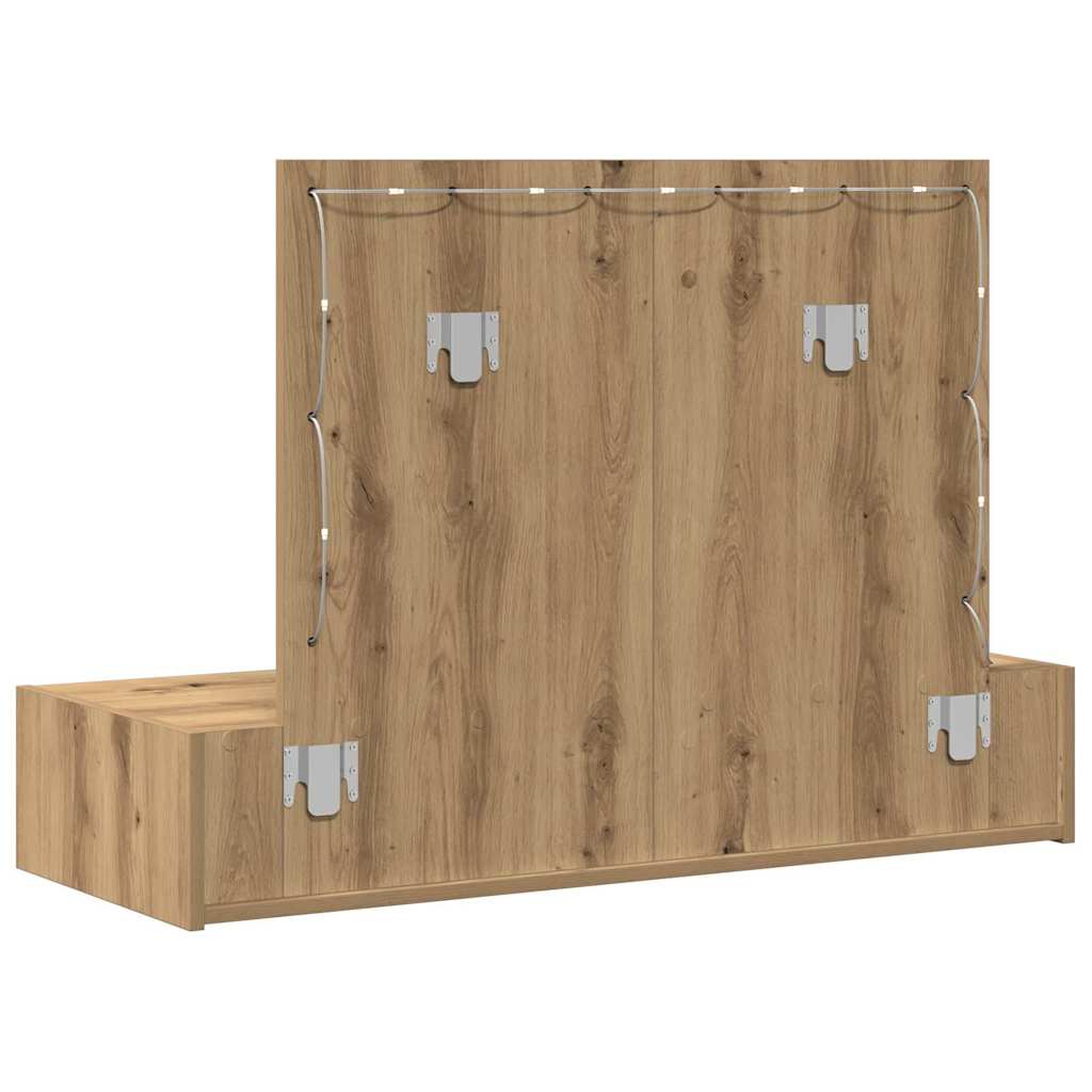 Klædeskab Brun 100 x 40 x 70 cm Konstrueret træ