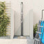 Udendørs Solbruser 20 l PVC og Aluminium Sort