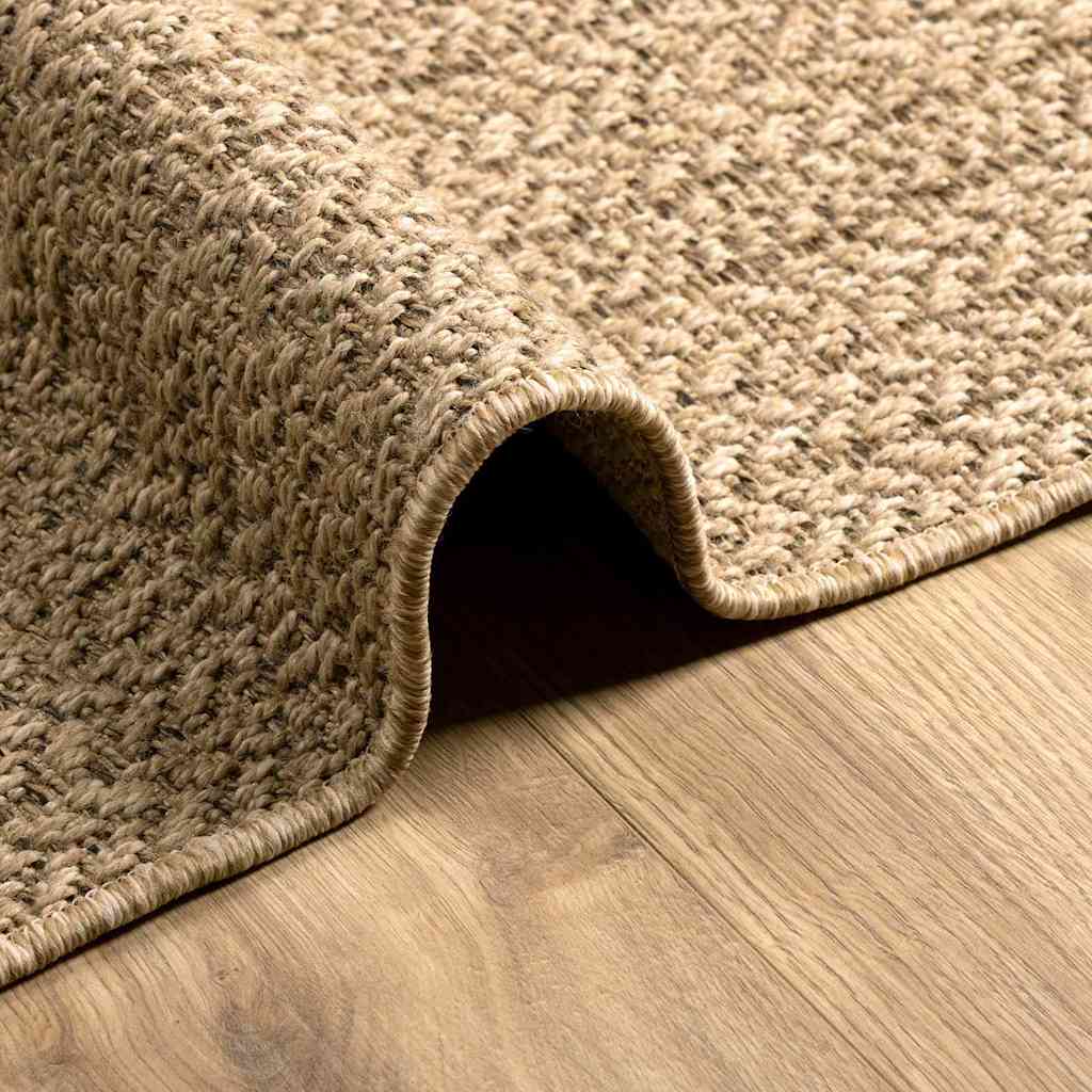 Tæppe ZIZUR Brun 200 x 140 cm Polypropylen
