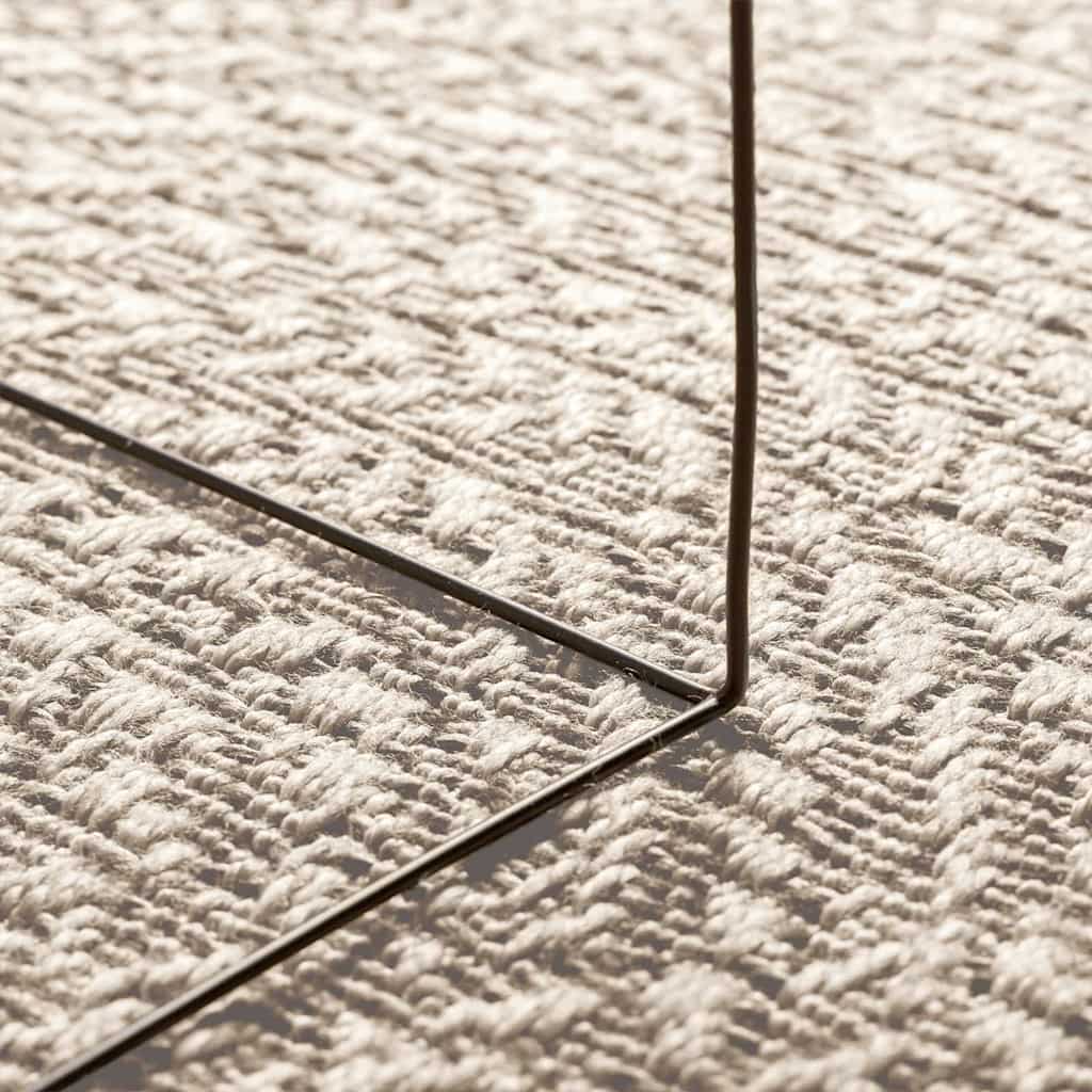 Tæppe ZIZUR Cremefarvet 170 x 120 cm Polypropylen