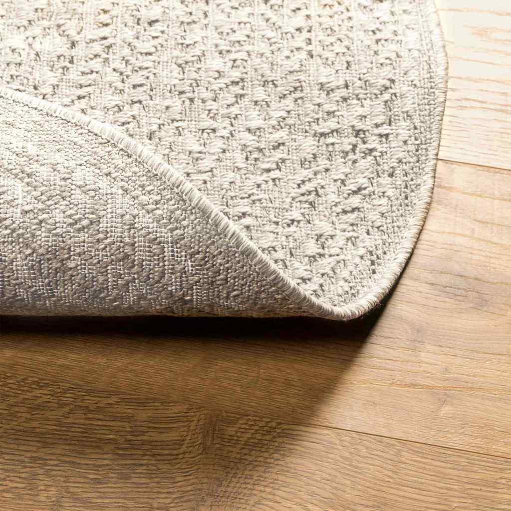 Tæppe ZIZUR Cremefarvet 200 x 140 cm Polypropylen
