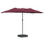 Havesol Bordeaux Rød 385 x 209 x 244 cm Polyester