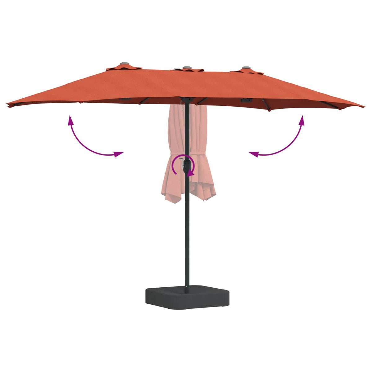 Havesol Terrakotta 385 x 209 x 244 cm Polyester