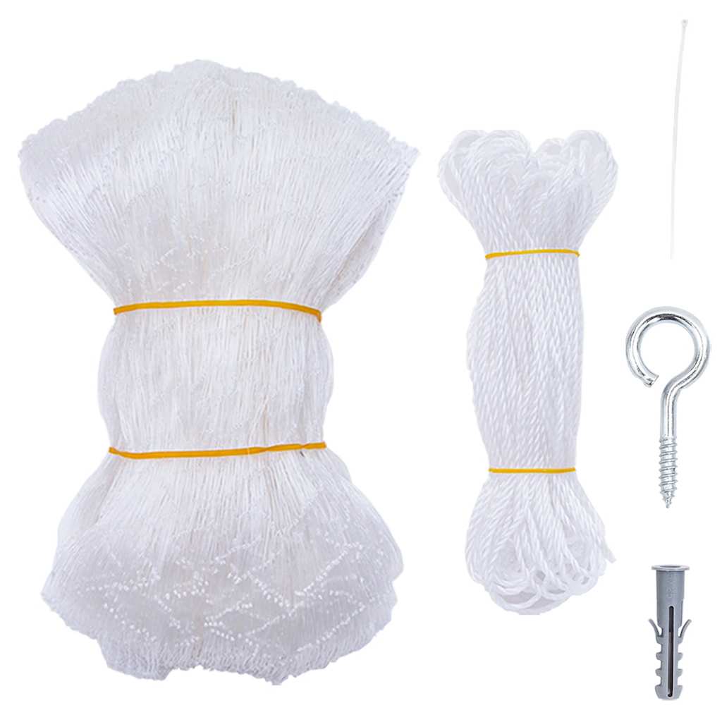 kattenet 4x3 m nylon transparent
