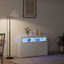 Sideboard Hvid 116 x 30 x 75 cm Konstrueret træ