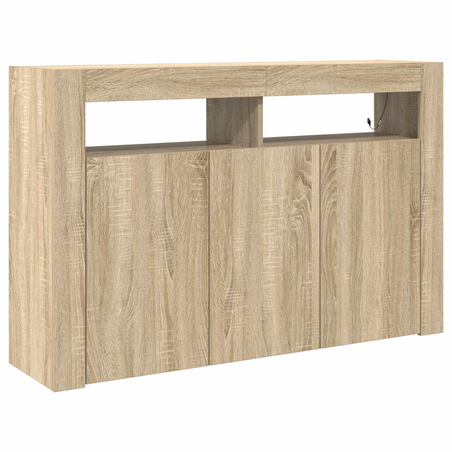 Sideboard Sonoma eg 116 x 30 x 75 cm Konstrueret træ
