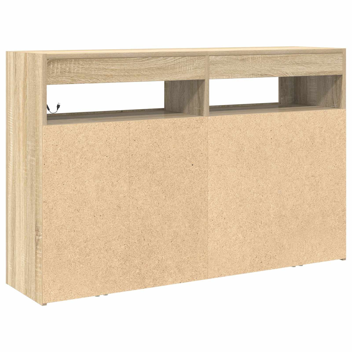 Sideboard Sonoma eg 116 x 30 x 75 cm Konstrueret træ