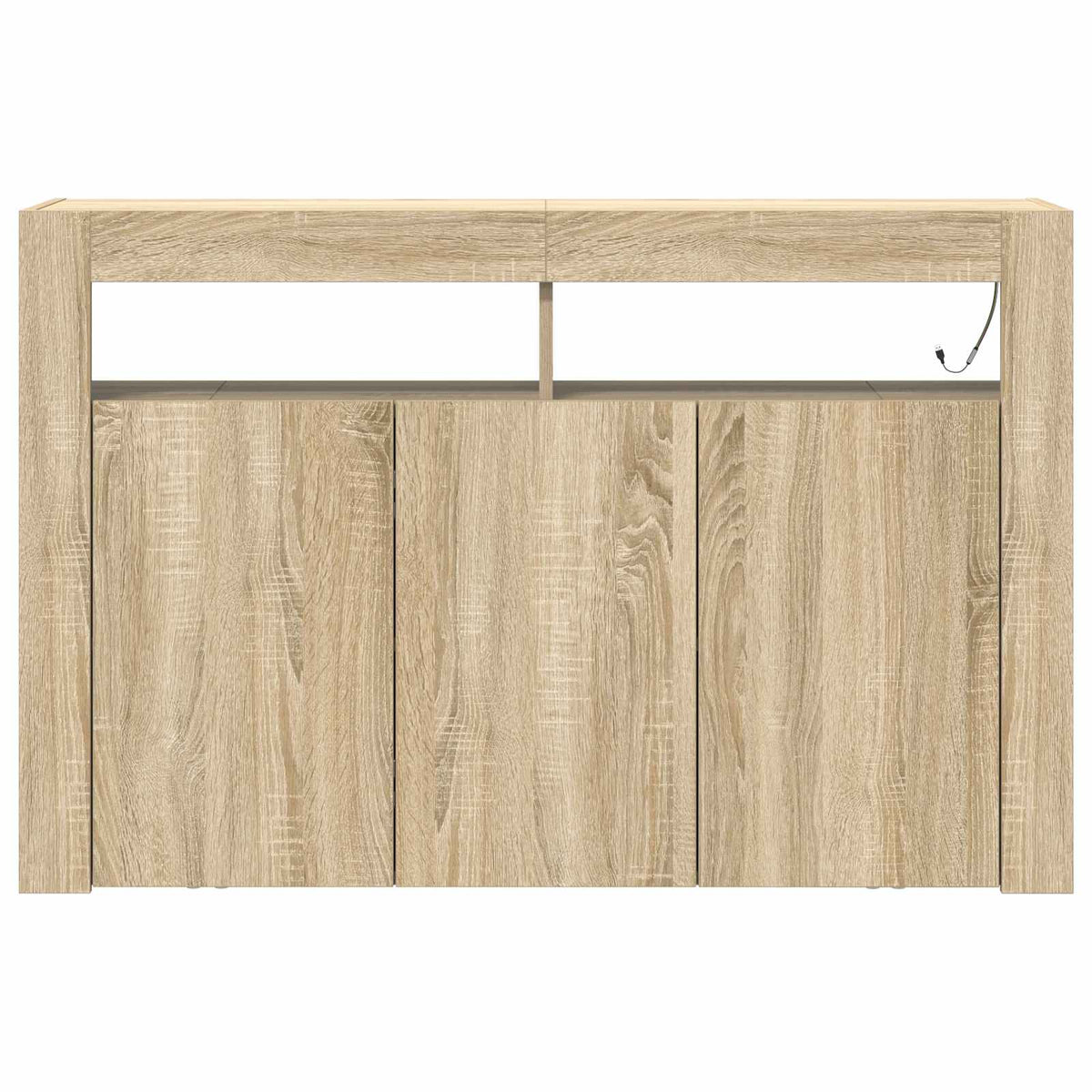 Sideboard Sonoma eg 116 x 30 x 75 cm Konstrueret træ