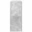 Sideboard Beton Grå 116 x 30 x 75 cm Konstrueret træ