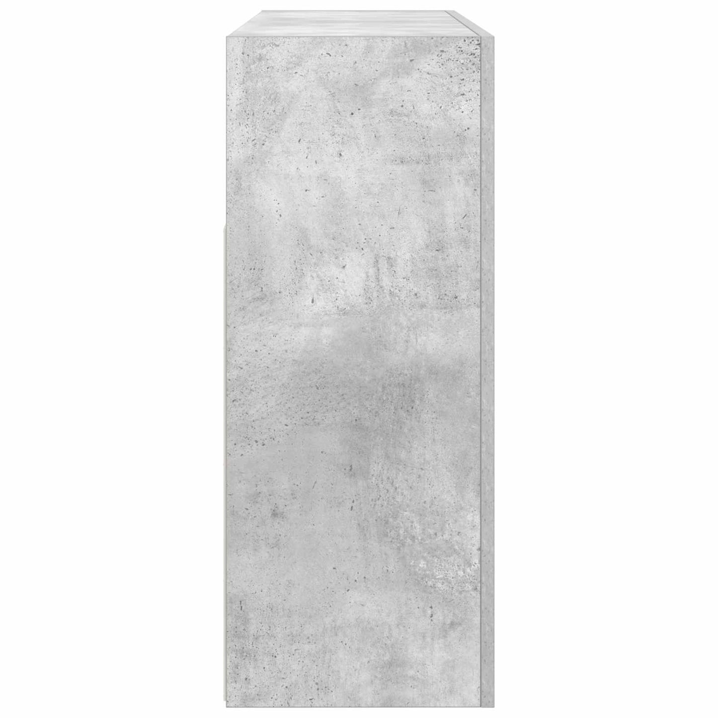 Sideboard Beton Grå 116 x 30 x 75 cm Konstrueret træ