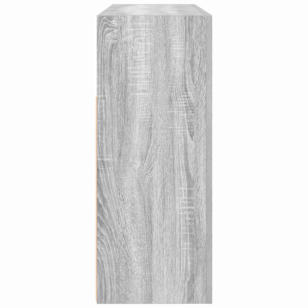 Sideboard Grå Sonoma 116 x 30 x 75 cm Konstrueret træ