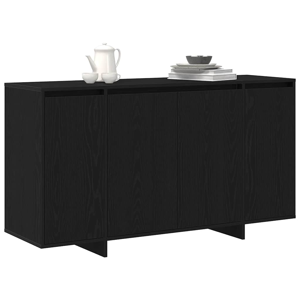 Sideboard Sort eg 120 x 41 x 75 cm Konstrueret træ