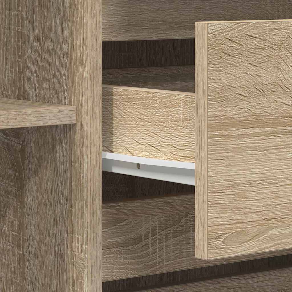 Sideboard Sonoma eg 120 x 41 x 75 cm Konstrueret træ