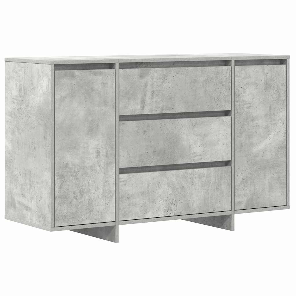 Sideboard Beton Grå 120 x 41 x 75 cm Konstrueret træ
