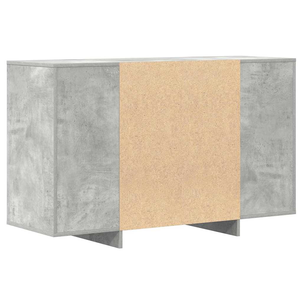 Sideboard Beton Grå 120 x 41 x 75 cm Konstrueret træ