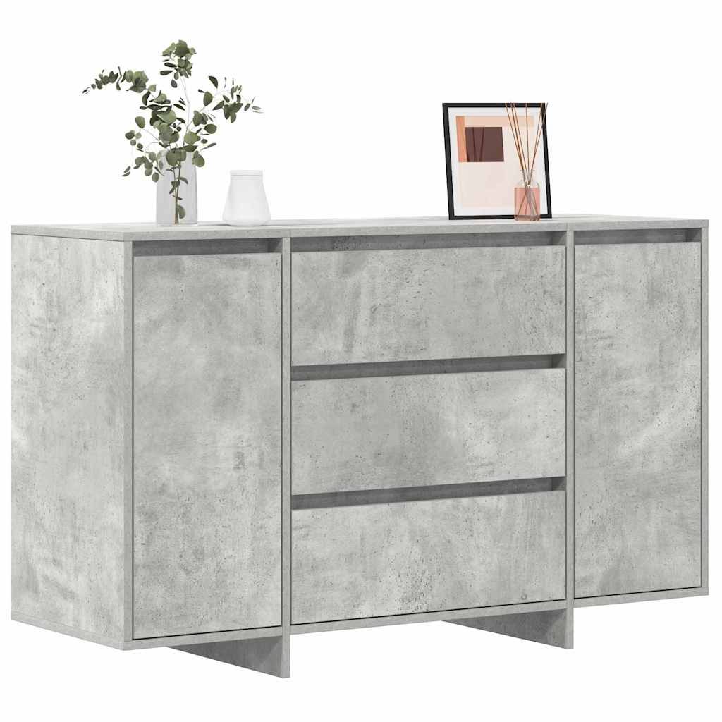 Sideboard Beton Grå 120 x 41 x 75 cm Konstrueret træ