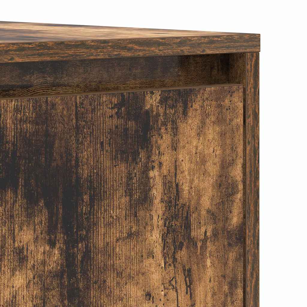 Sideboard Røget eg 120 x 41 x 75 cm Konstrueret træ