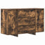 Sideboard Røget eg 120 x 41 x 75 cm Konstrueret træ