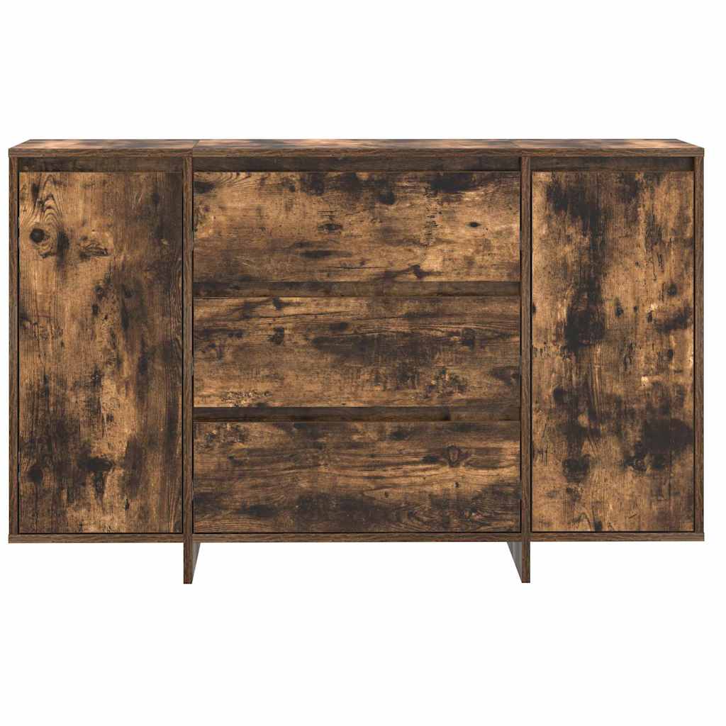 Sideboard Røget eg 120 x 41 x 75 cm Konstrueret træ