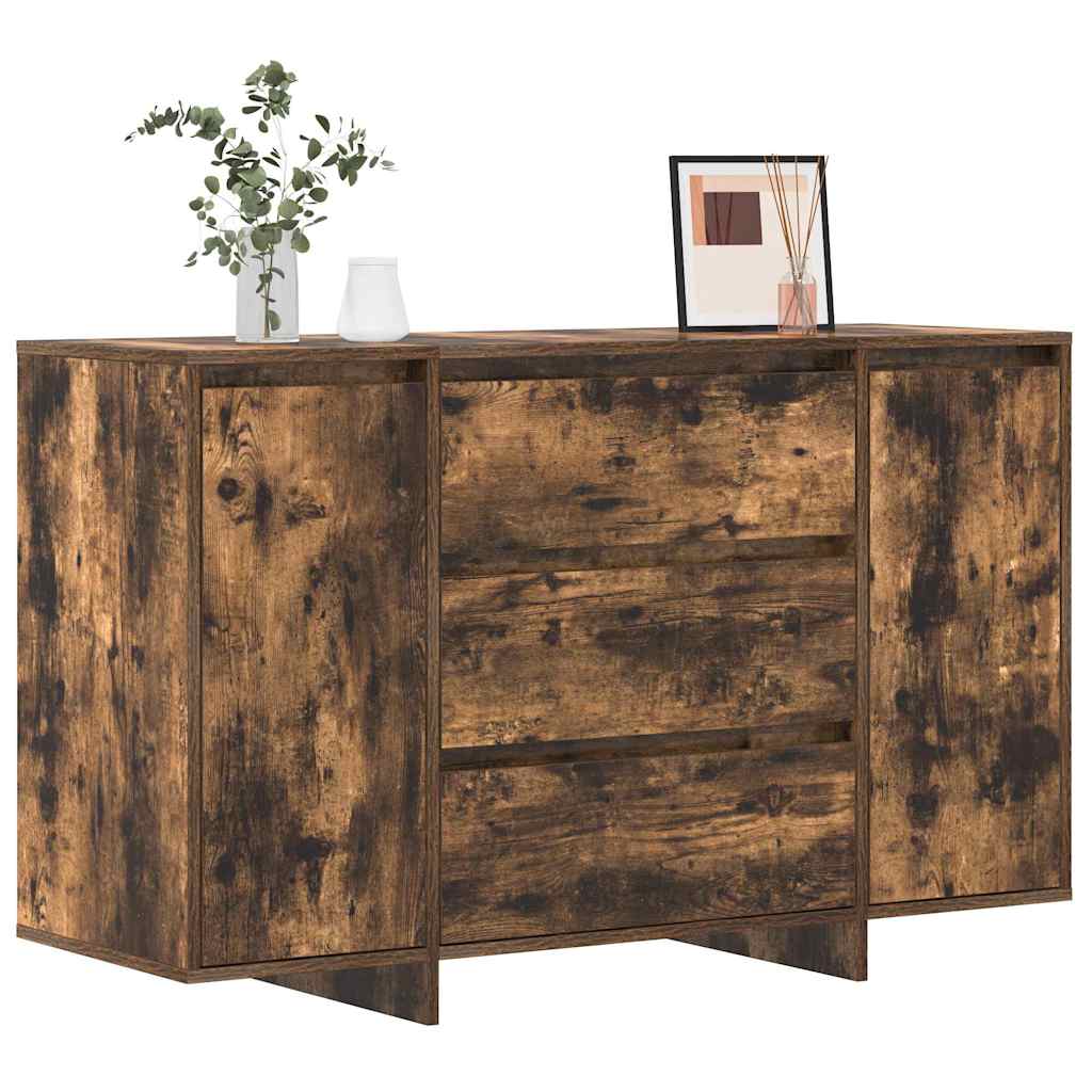 Sideboard Røget eg 120 x 41 x 75 cm Konstrueret træ
