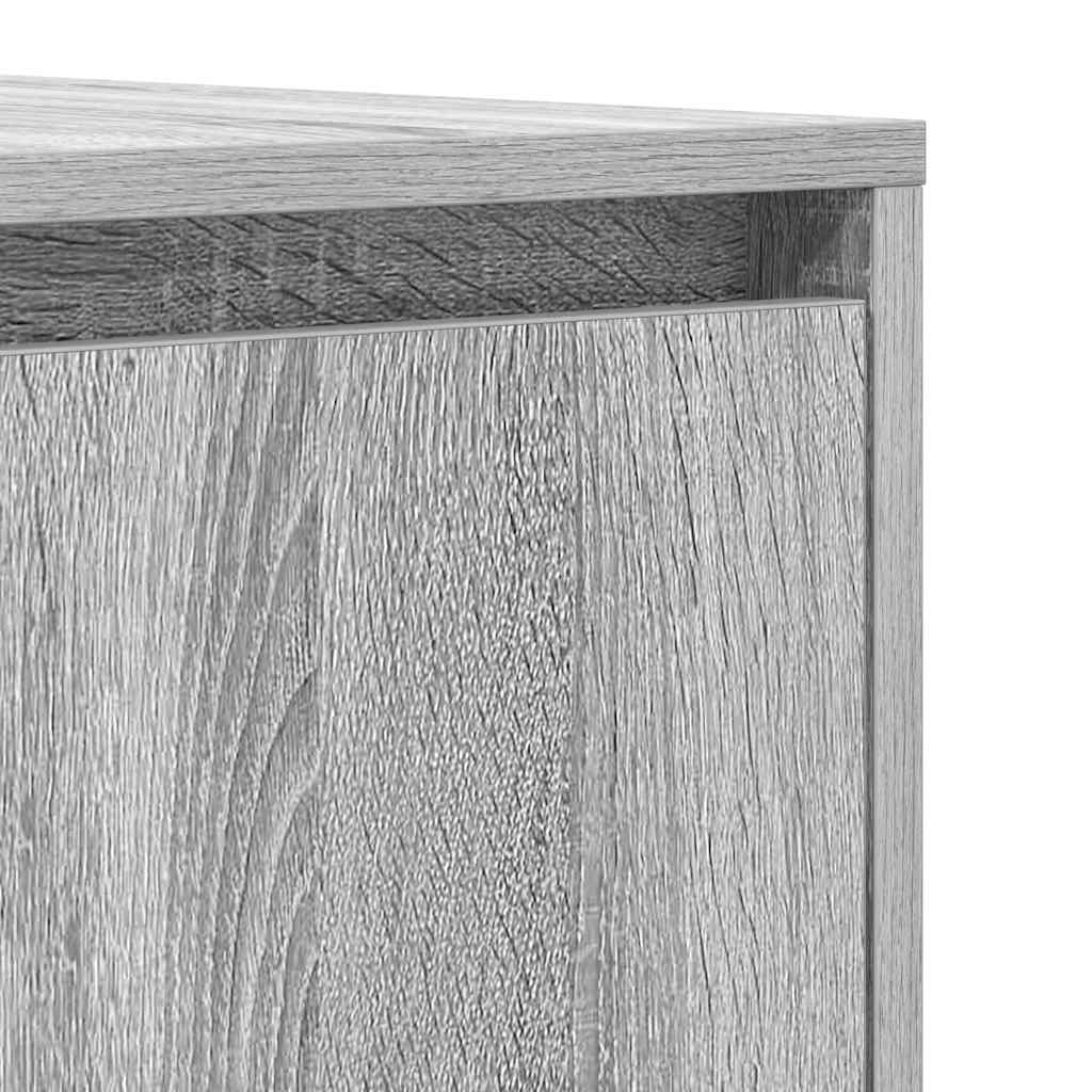 Sideboard Grå Sonoma 120 x 41 x 75 cm Konstrueret træ