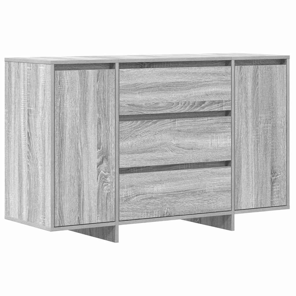 Sideboard Grå Sonoma 120 x 41 x 75 cm Konstrueret træ