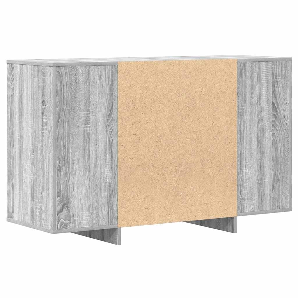 Sideboard Grå Sonoma 120 x 41 x 75 cm Konstrueret træ