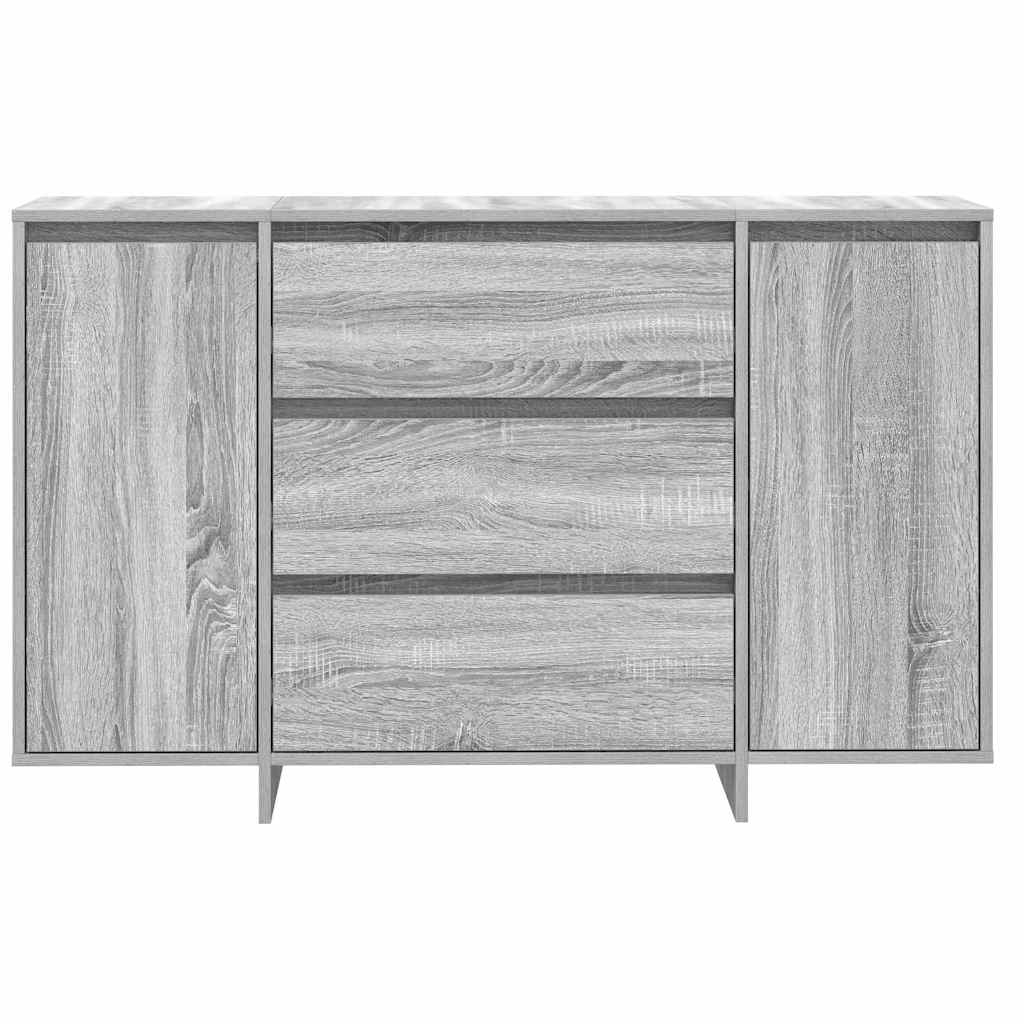 Sideboard Grå Sonoma 120 x 41 x 75 cm Konstrueret træ