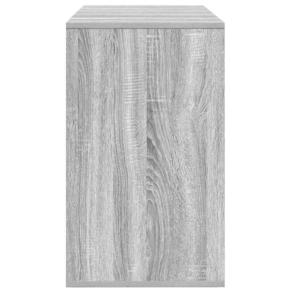 Sideboard Grå Sonoma 120 x 41 x 75 cm Konstrueret træ