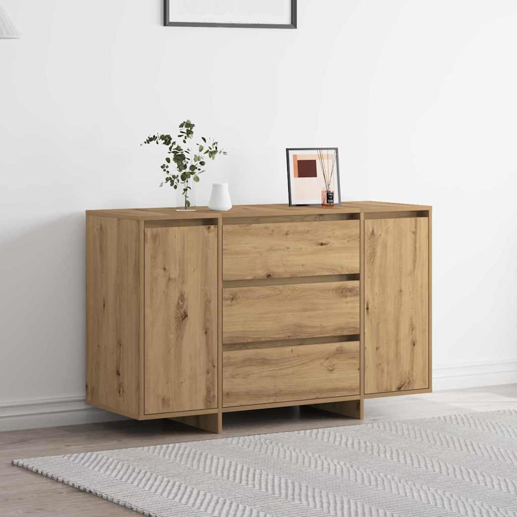 Sideboard Artisan Egetræ 120 x 41 x 75 cm Konstrueret træ