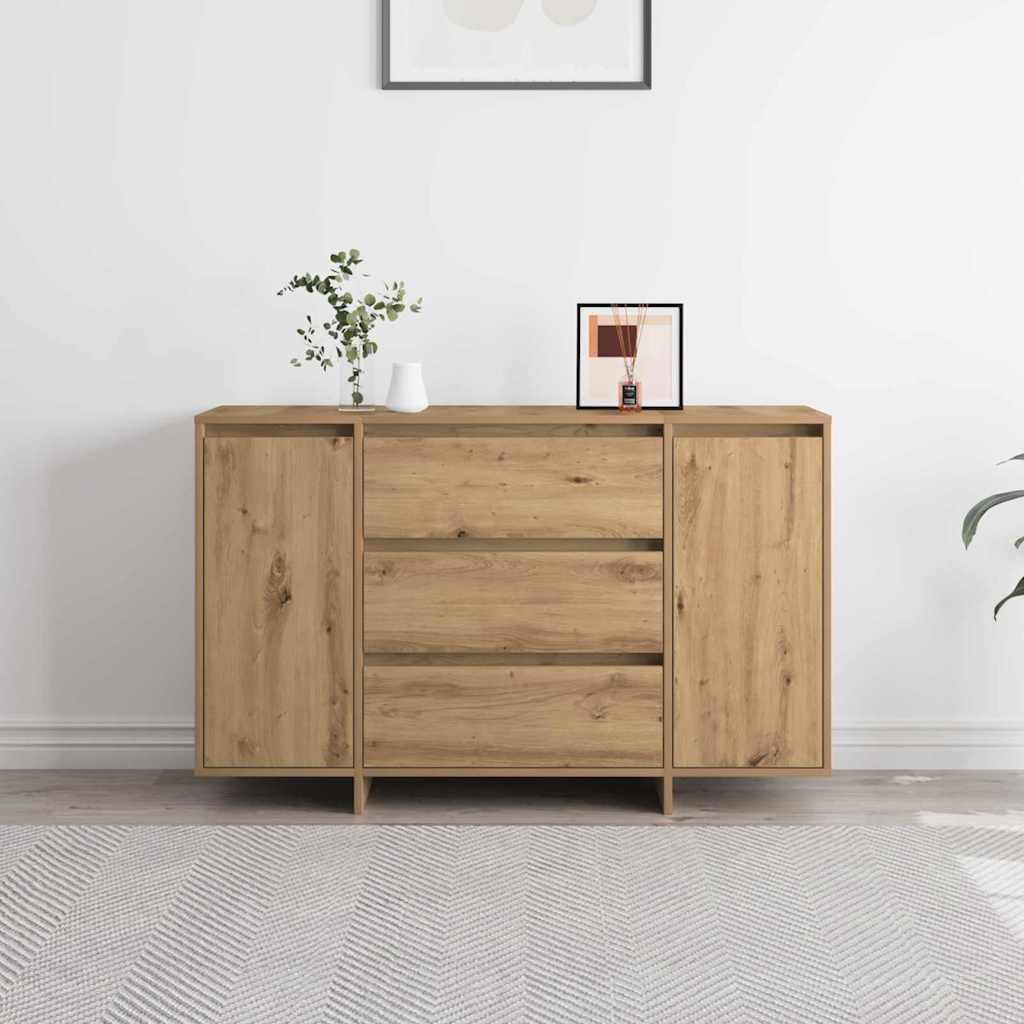 Sideboard Artisan Egetræ 120 x 41 x 75 cm Konstrueret træ