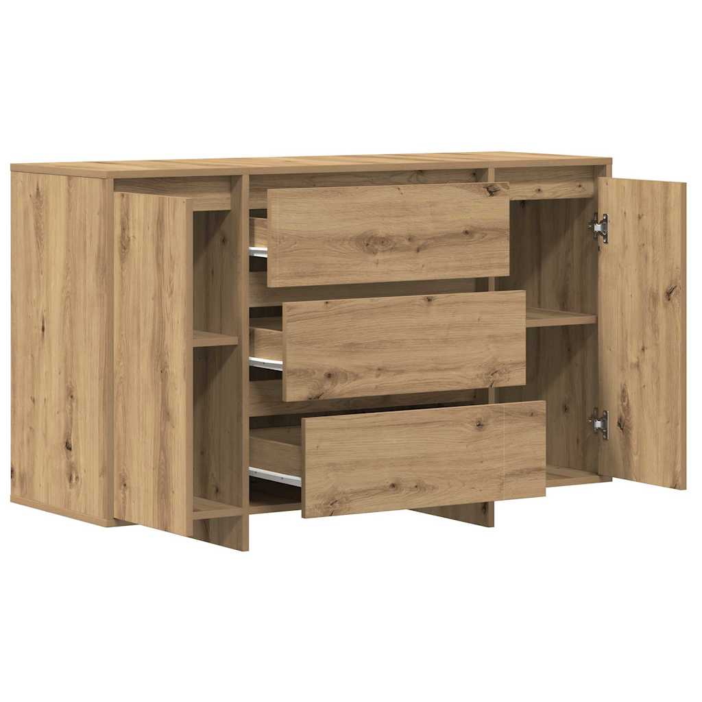 Sideboard Artisan Egetræ 120 x 41 x 75 cm Konstrueret træ