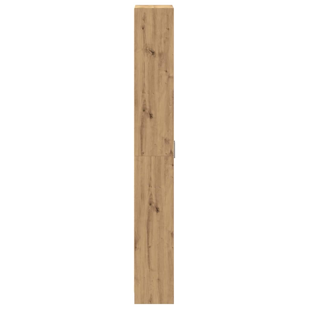 Garderobeskab Artisan Egetræ 55 x 25 x 189 cm Konstrueret træ