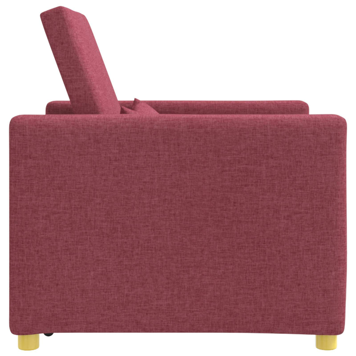 Utrækkelig sovesofa enkelt Vinrød 90 x 165 x 87 cm Stof