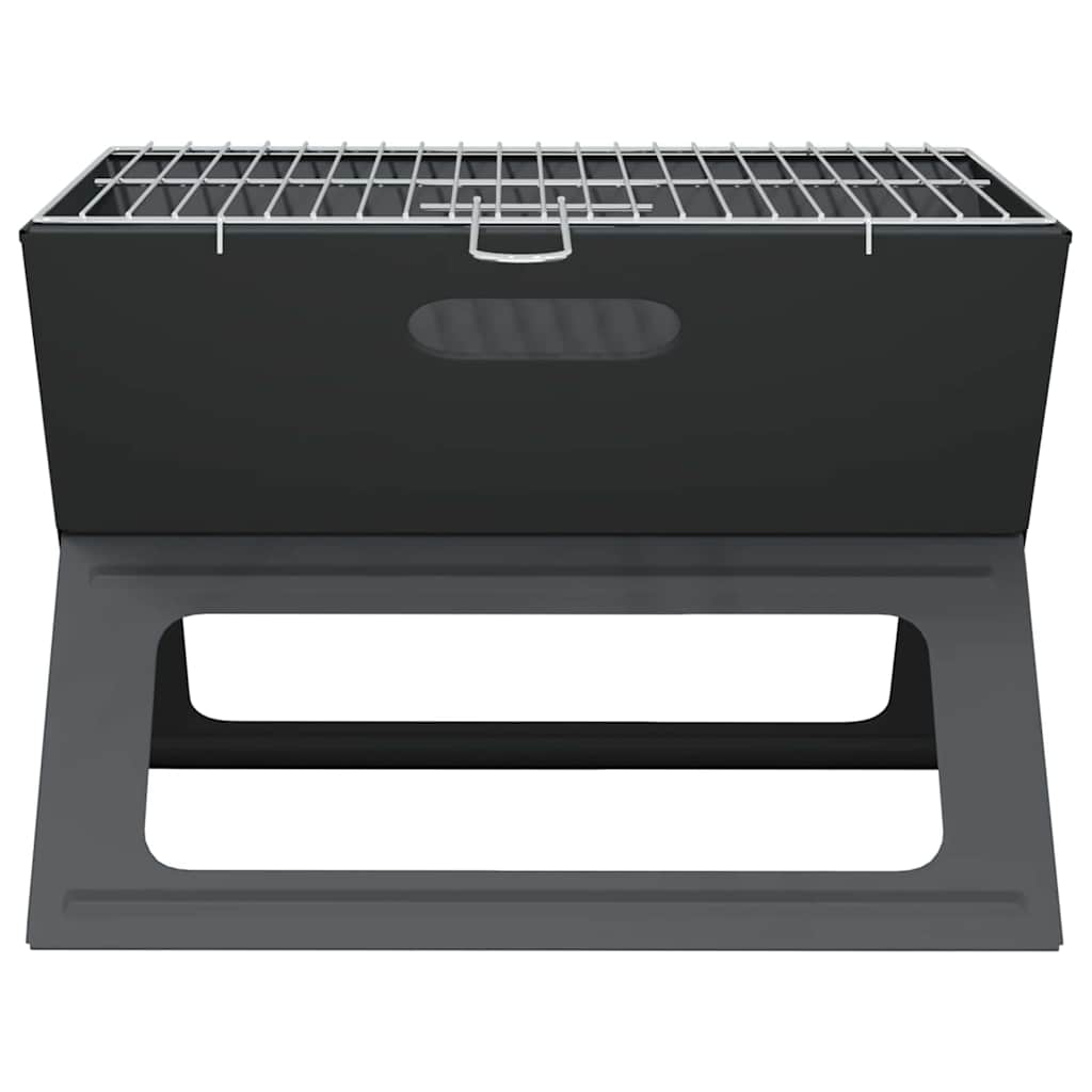 Udendørs grill 46 x 31 x 31 cm Stål Sort