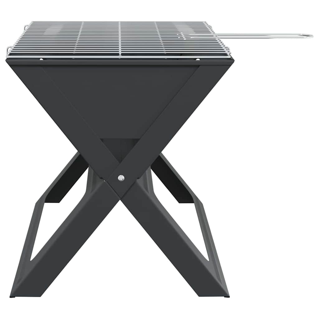 Udendørs grill 46 x 31 x 31 cm Stål Sort