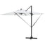Parasol Sandfarvet 286 x 284 x 270 cm Aluminium og Polyester