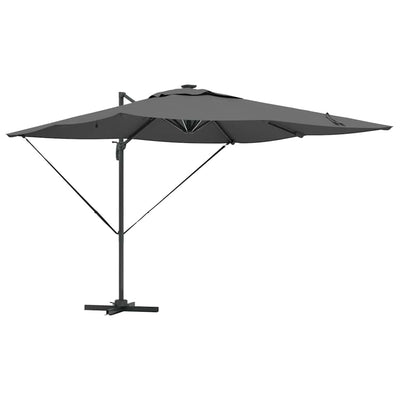 Parasol Antracit 286 x 284 x 270 cm Aluminium og Polyester