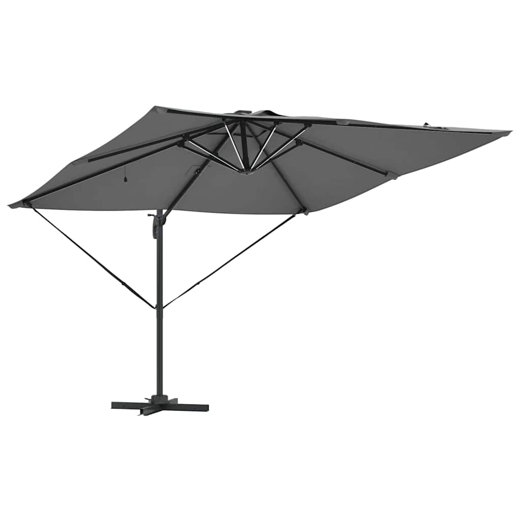 Parasol Antracit 286 x 284 x 270 cm Aluminium og Polyester