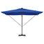 Parasol Azure Blue 286 x 284 x 270 cm Aluminium og Polyester