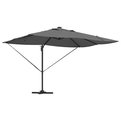 Parasol 352 x 251 x 265 cm Polyester og Aluminium Antracit