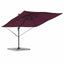 Roma Parasol Rød 286 x 284 x 265 cm Aluminium og Polyester