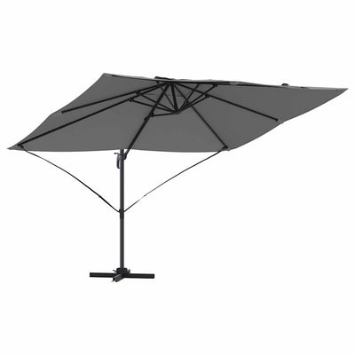 Parasol 351 x 250 x 260 cm Polyester og Aluminium Antracit
