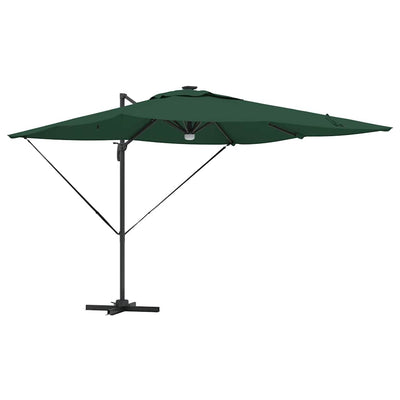 Roma Parasol Grøn 286 x 284 x 270 cm Aluminium og Polyester