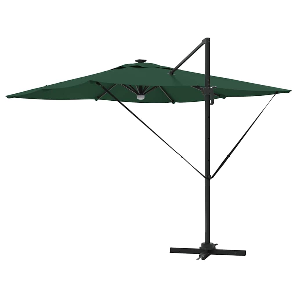 Roma Parasol Grøn 286 x 284 x 270 cm Aluminium og Polyester