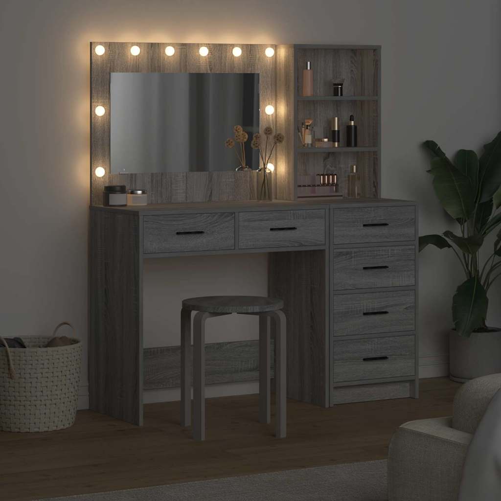 Klædeskab 2 stk. Lysegrå 78.5 x 41 x 135 cm Konstrueret træ
